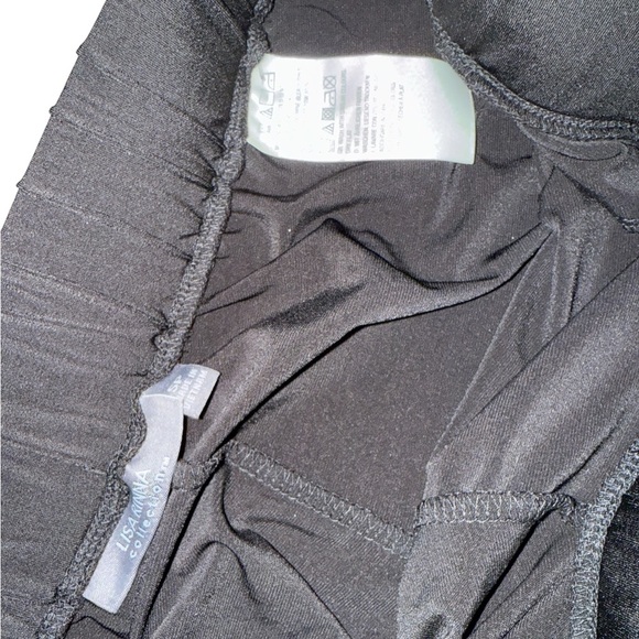 Lisa Rinna Collection Black Joggers - Picture 3 of 5